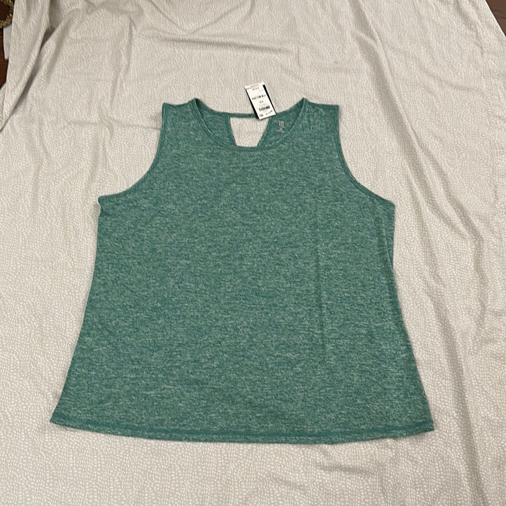 NWT IDEOLOGY WOMEN OVER SIZE TANK TOP size 2 XL